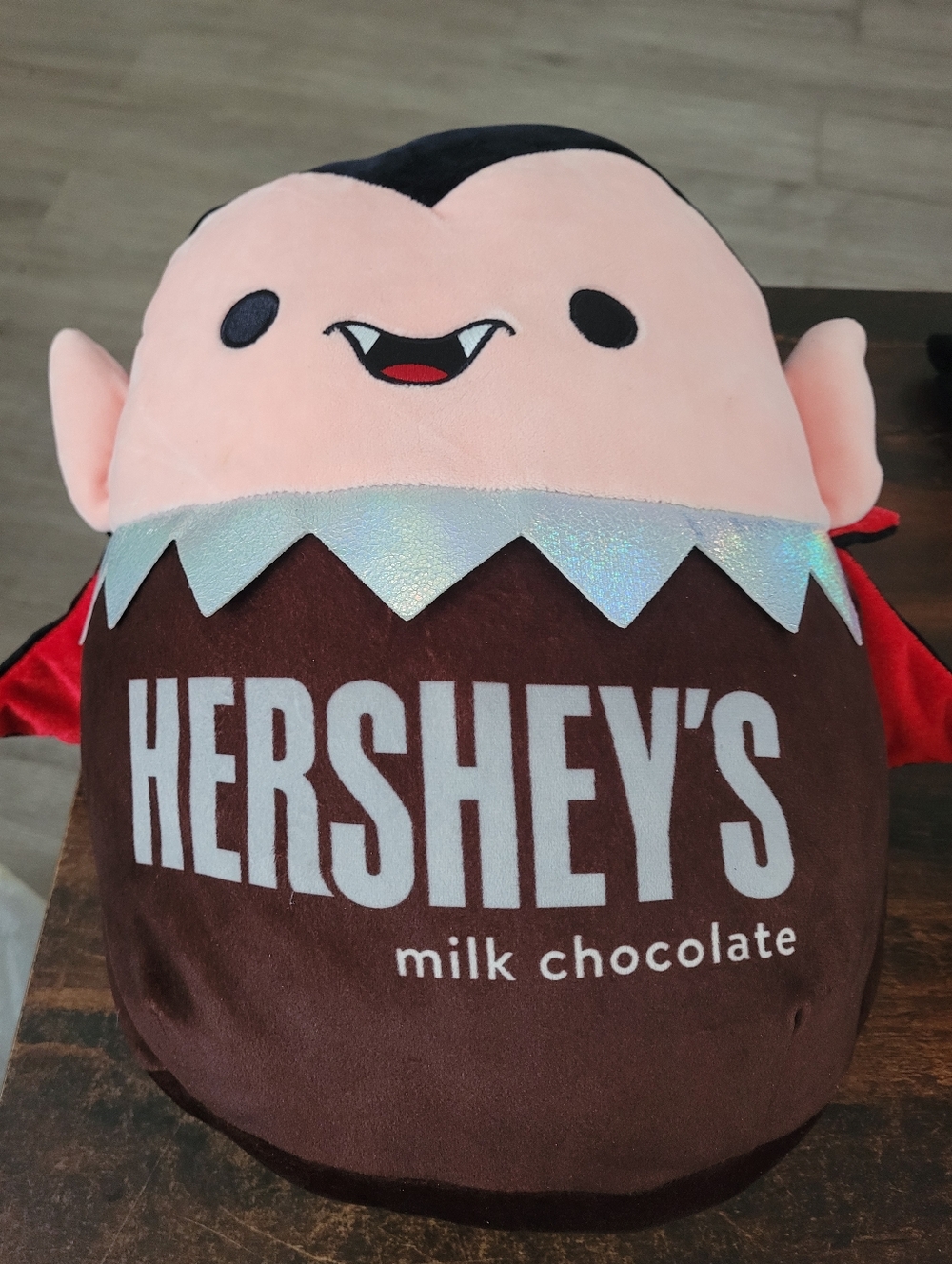 Squishmallows x Hershey Halloween Vlad Dracula Milk Chocolate plush 14"